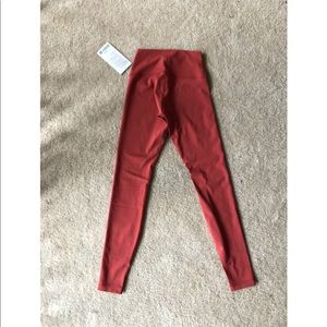 Brand new lululemon wunder under tight- orange